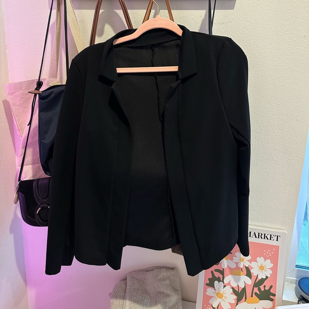 Black blazer